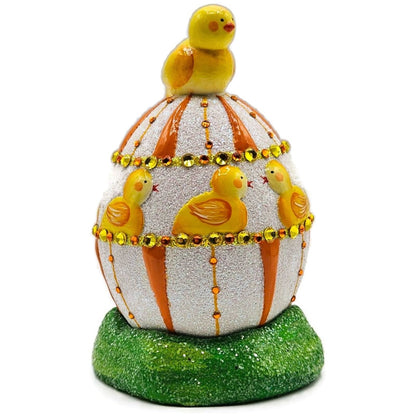 Patricia Breen Chic Peeps Cachette Yellow Chcks Egg Easter Holiday Neiman Marcus
