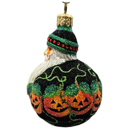 Patricia Breen Mini Hollstrom Santa Jack-o-Lantern Halloween Christmas Ornament