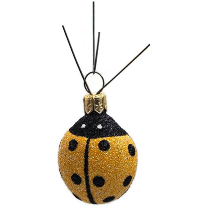 Patricia Breen Ladybug Ladybug Yellow Closed Wing Spring Christmas Tree Ornament