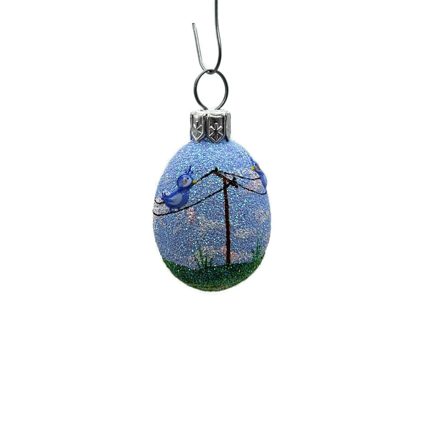 Patricia Breen Miniature Egg Surprise Ring Me Birds Easter Christmas Ornament