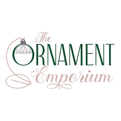 Patricia Breen Smitten Groom Blue Flowers Wedding Christmas Tree Ornament VTG