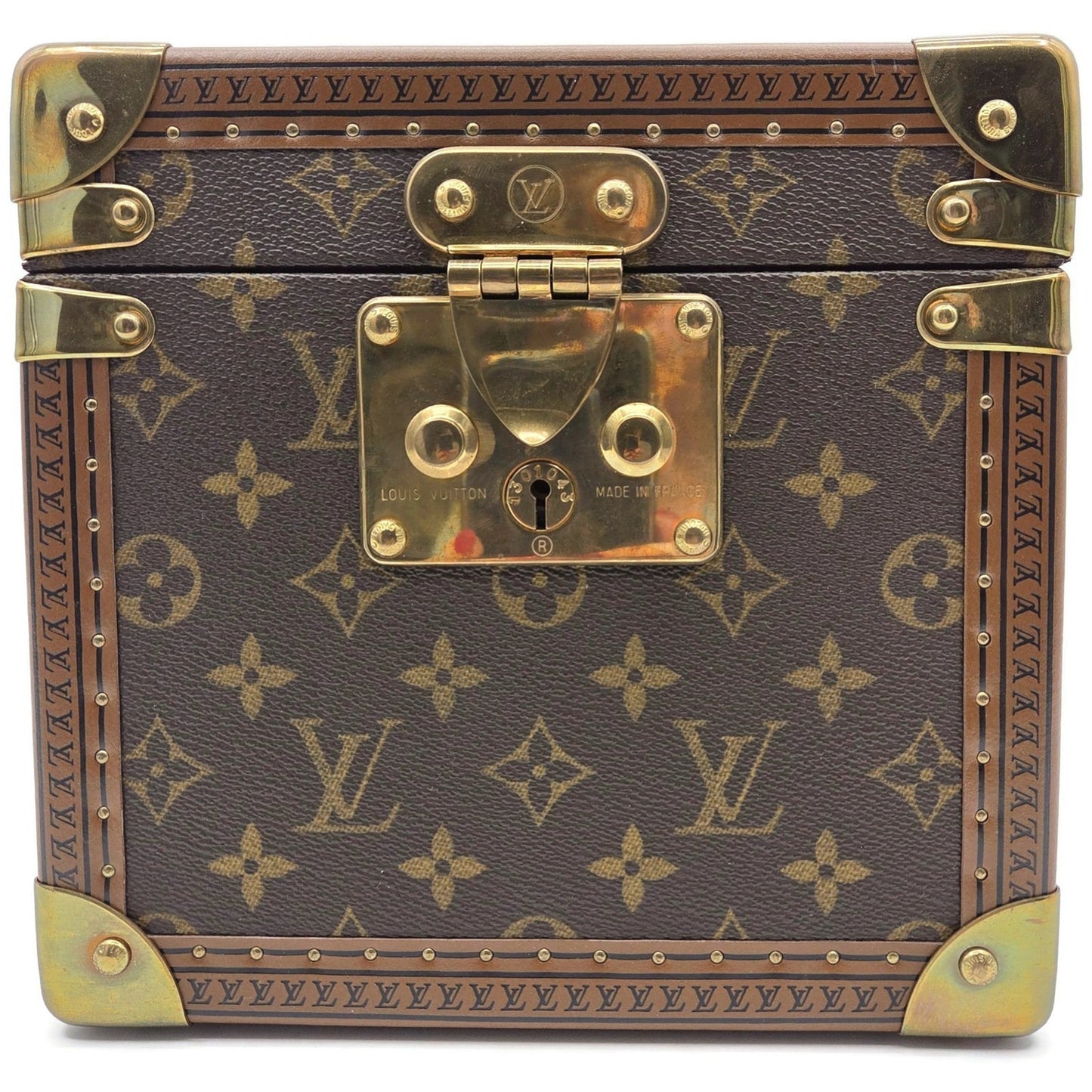 Louis Vuitton Monogram Boite Flacons M21828 Vanity Perfume Travel Train Case