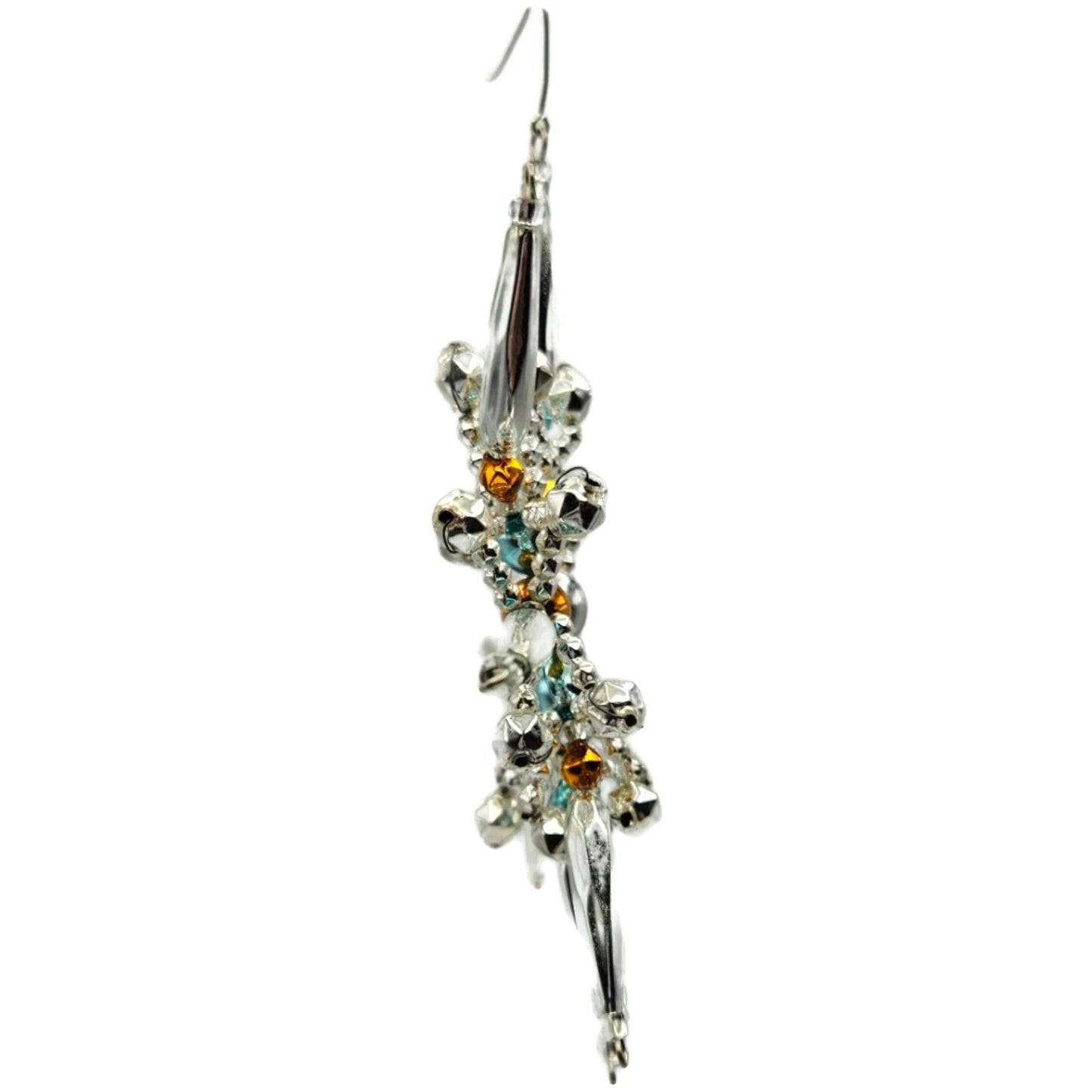 Heartfully Yours Radko Winkle Stars Beaded Christmas Tree Ornament 1075
