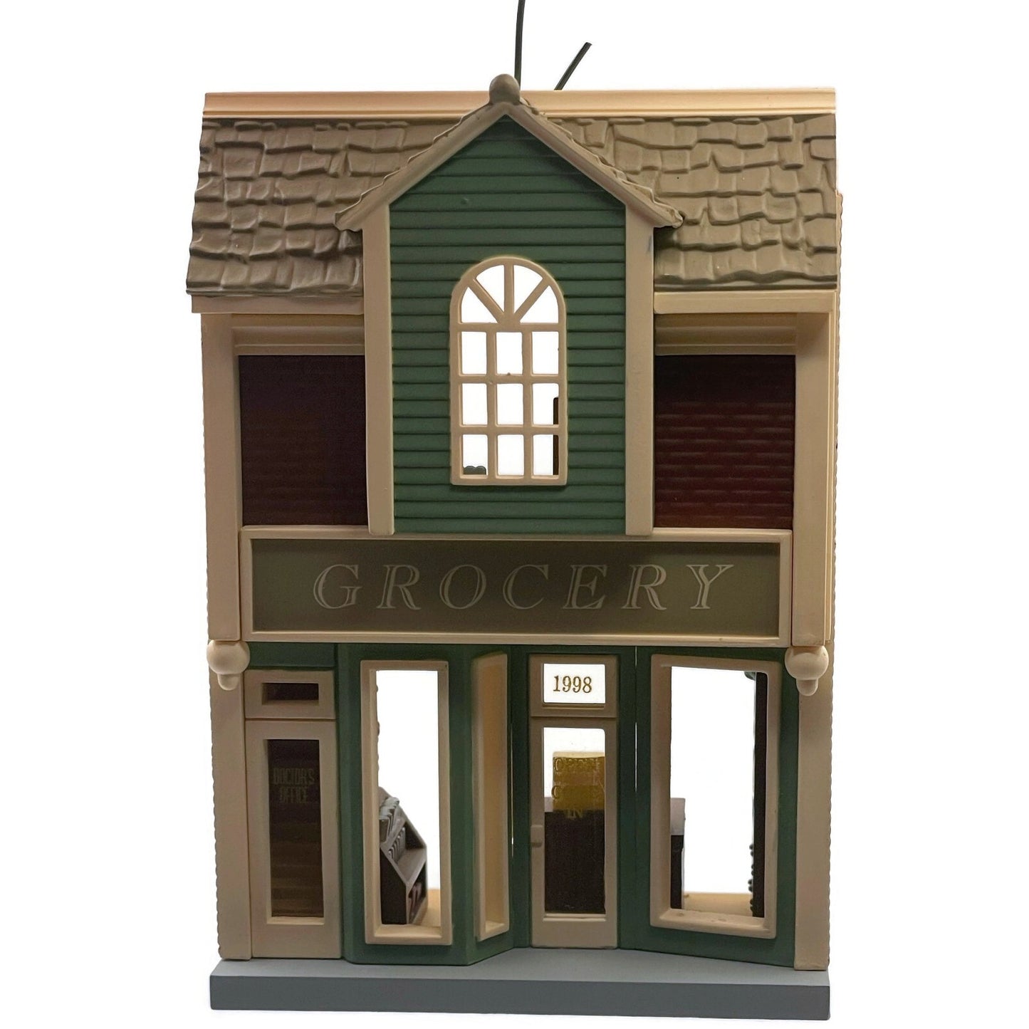 Hallmark Grocery Store 1998 Nostalgic Christmas Village Tree Keepsake Ornament