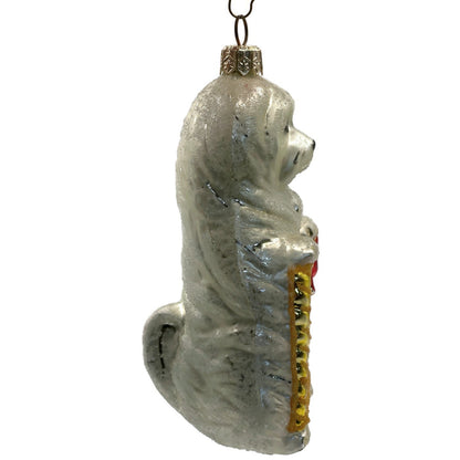 Christopher Radko Sugar Holiday Elizabeth Taylor AIDS Charity Christmas Ornament