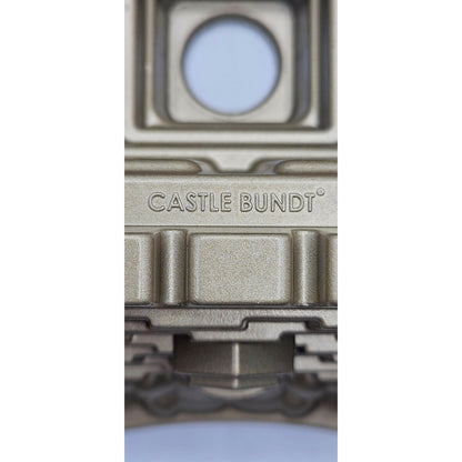 Castle Bundt Cake Pan 10 Cups Non Stick Gold Tone Williams Sonoma Nordic Ware