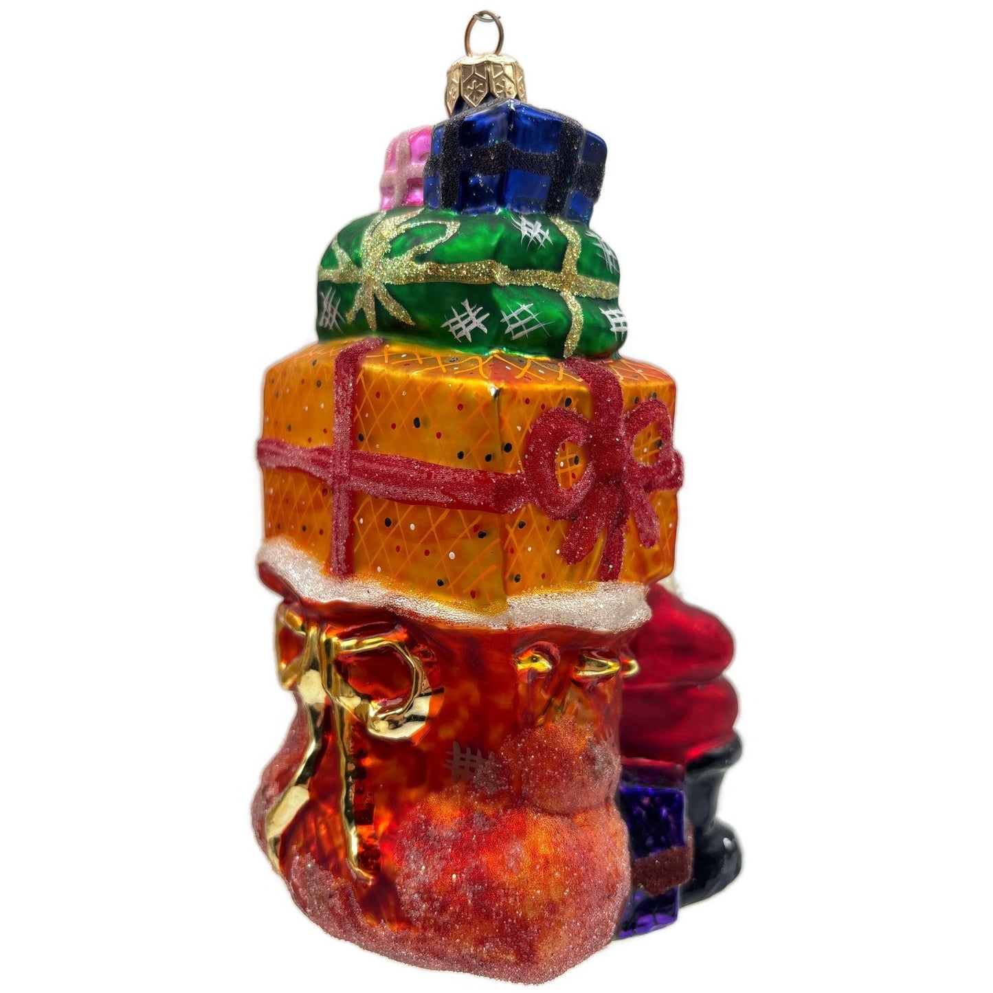 Christopher Radko Piled Mile High Santa Christmas Tree Ornament 97-234-0