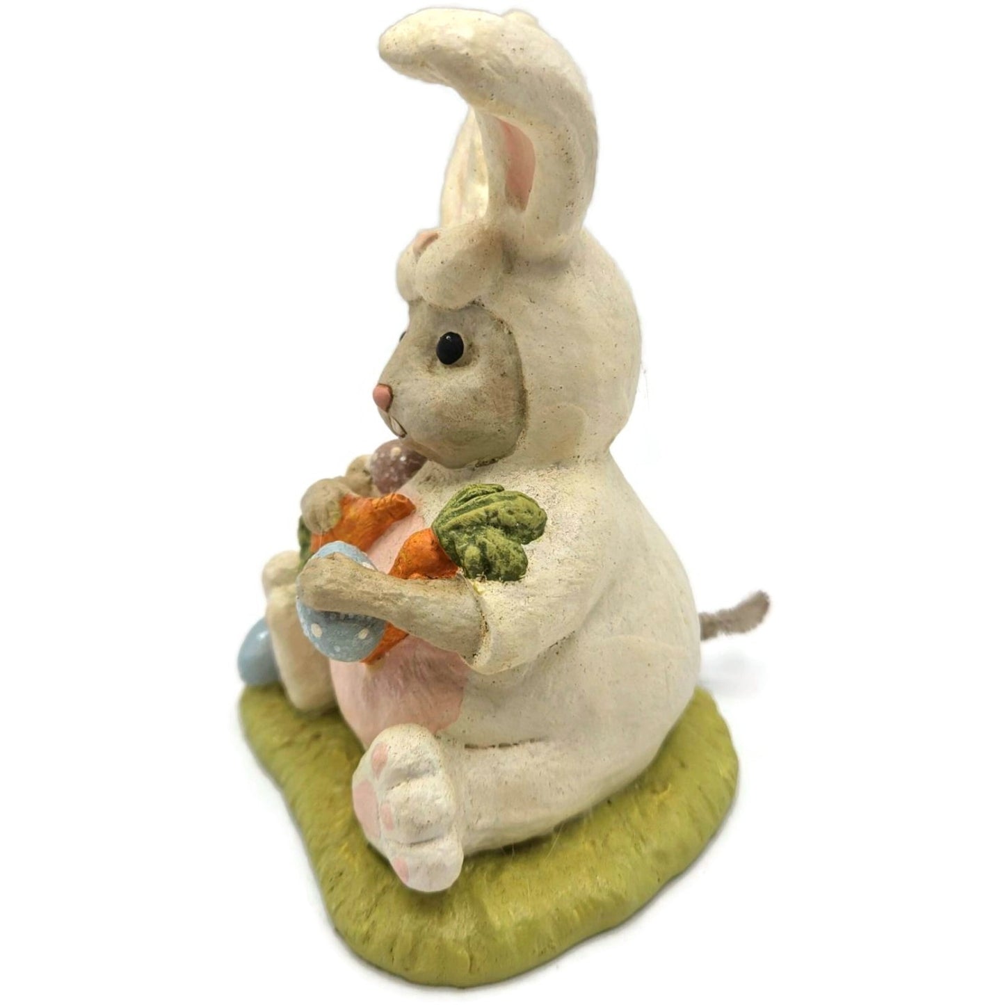 Bethany Lowe Spring Time Nibbles Mouse in Bunny Costume Easter Holiday Figurine