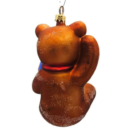 Christopher Radko FAO Schwartz Bear Christmas Holiday Tree Ornament 97-FAO-04