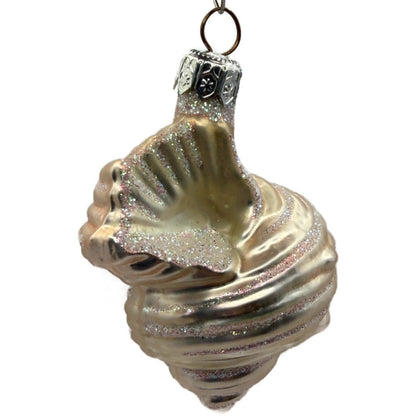 Patricia Breen A Walk on The Beach Pearl Seashell Summer Nautical Ornament 9750