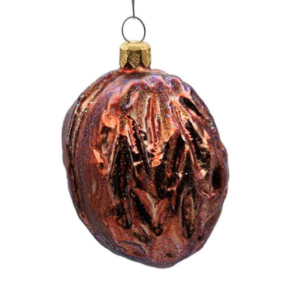 Christopher Radko Jumbo Walnut Brown Fall Christmas Tree Ornament 95-249-0