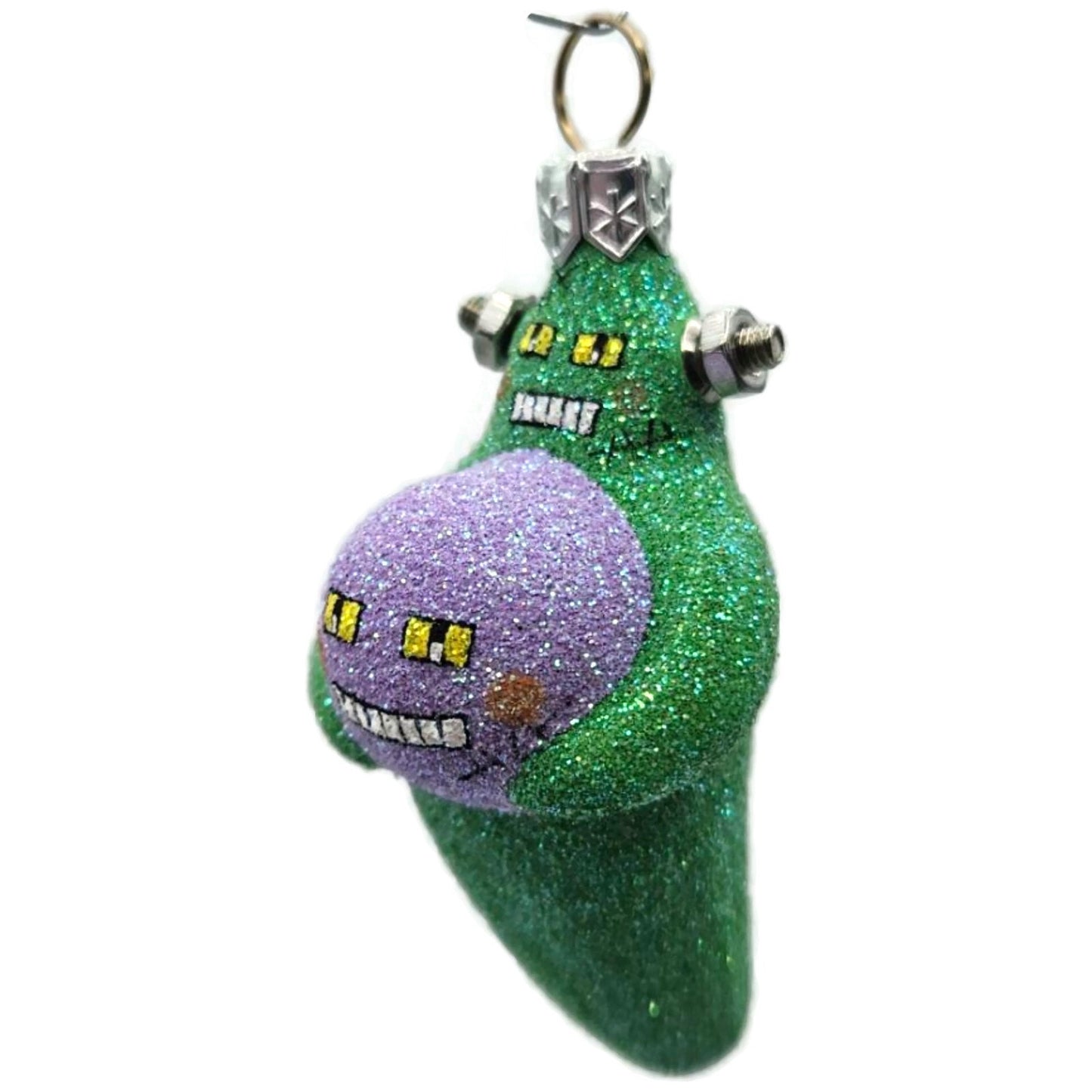 Patricia Breen Franken Surprise Green Lavender Halloween Christmas Tree Ornament