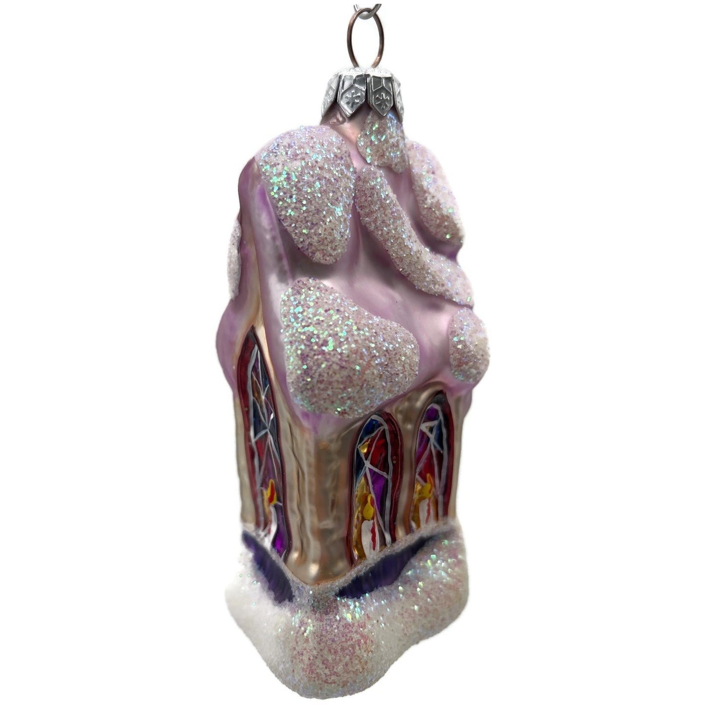 Christopher Radko Midnight Mass Chapel Church Christmas Tree Ornament 94-913-3