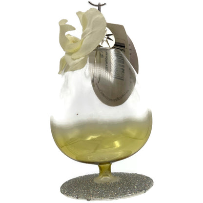 Christopher Radko Mini Happy Hour Cocktail Glass Christmas Tree Ornament 1012019