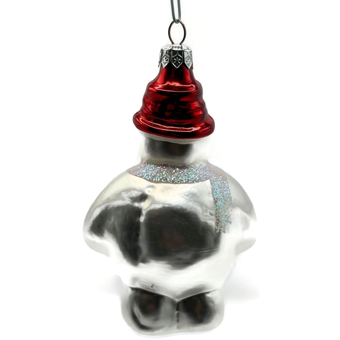 Christopher Radko Frosty Cares AIDS Awareness Snowman Christmas Ornament 94SP05