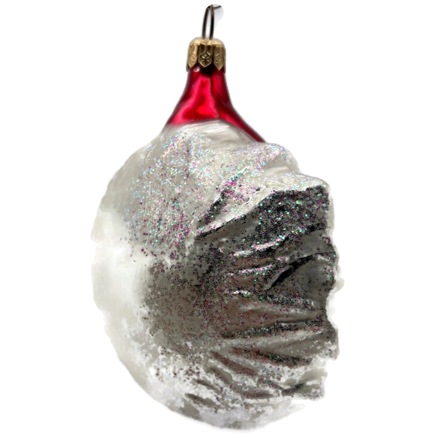 Christopher Radko Winter Wind Santa Beard Face Christmas Tree Ornament 96-121-0