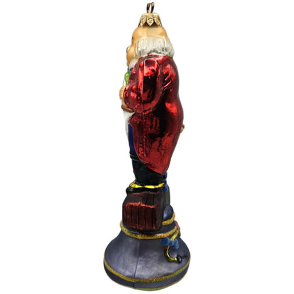 Christopher Radko Philadelphia Story Benjamin Franklin Liberty Bell Ornament