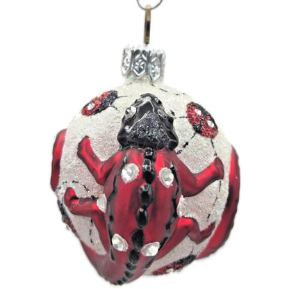 Patricia Breen Ornament For James Twice Ladybug Chameleon Spring Christmas