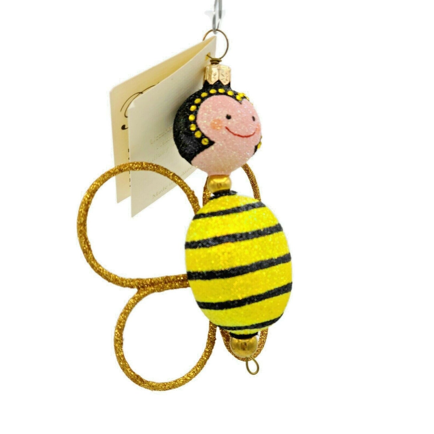 Patricia Breen Connies Bee Kinley Kinetics Spring Easter Gold Holiday Ornament