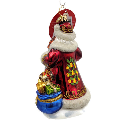 Christopher Radko Santas Pear Tree Christmas Tree Holiday Ornament 1021244