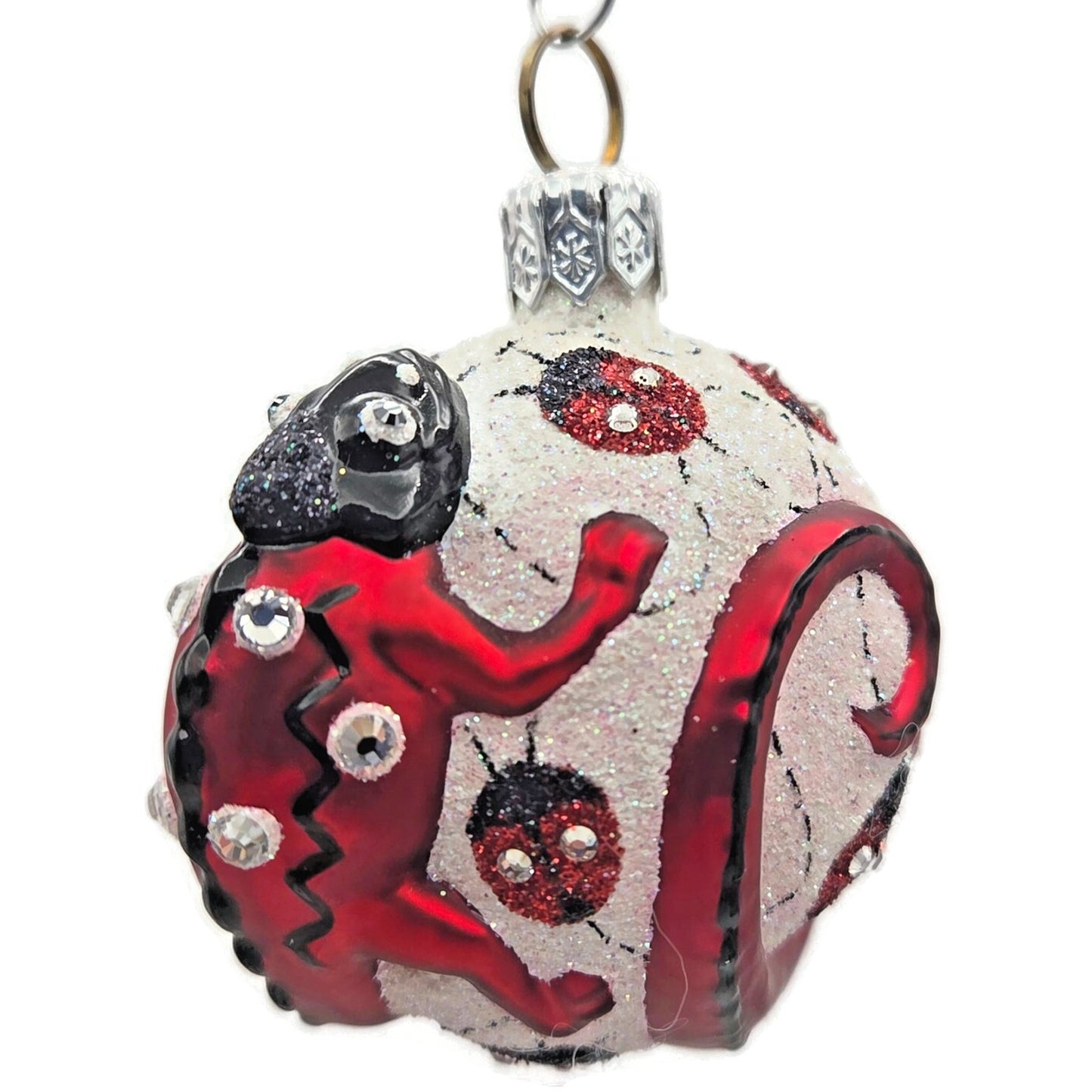 Patricia Breen Ornament For James Twice Ladybug Chameleon Spring Christmas