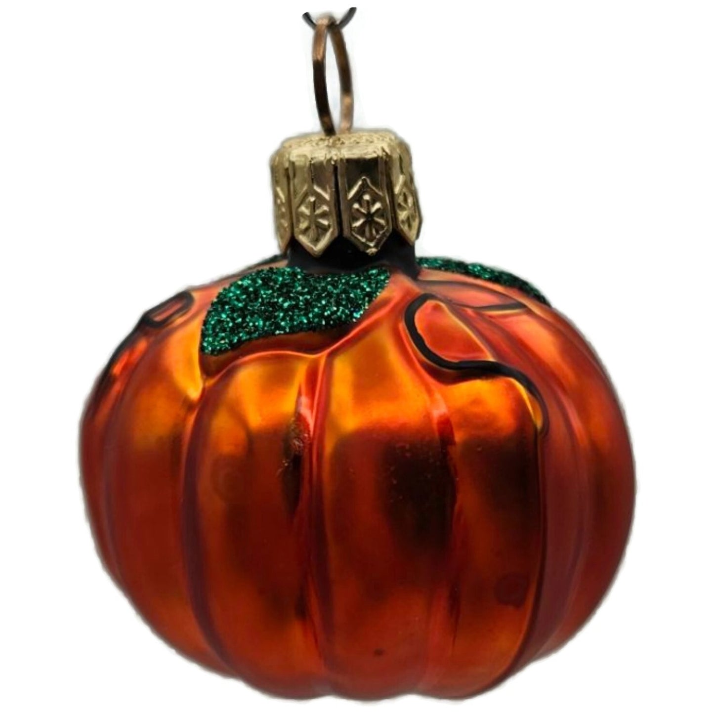 Patricia Breen Miniature Pumpkin Orange Halloween Christmas Tree Ornament CATZ