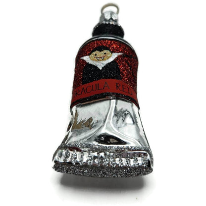 Patricia Breen Miniature Paint Tube Dracula Red Art Mini Halloween Ornament