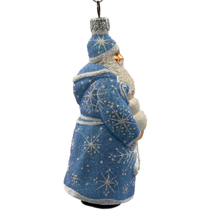 Patricia Breen The Season is Here Santa Snowman Star Snowflakes Ornament 2345