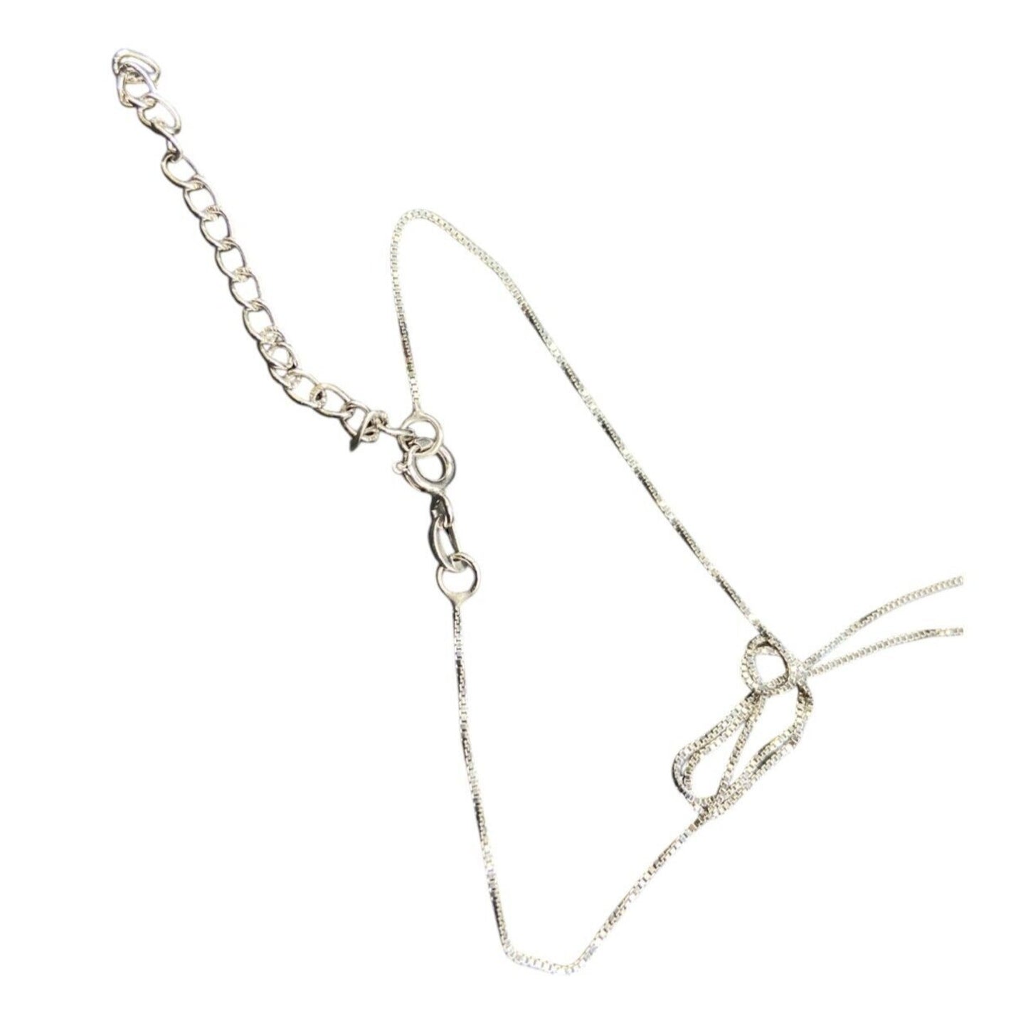 Black Onyx Teadrop Pendant Marcasite 925 Sterling Silver Box Chain Necklace GIE