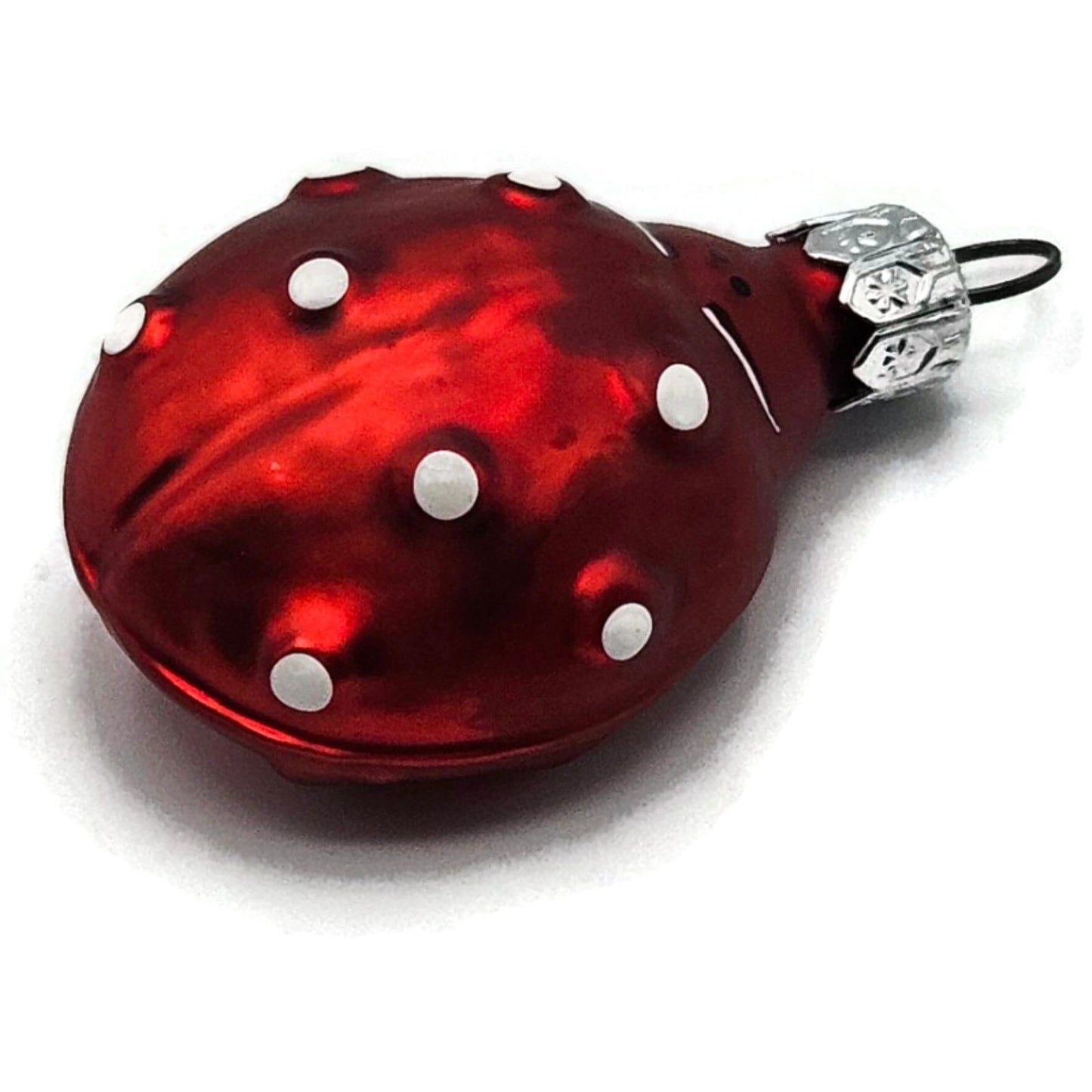 Patricia Breen Ladybug Red Polka Dot Closed Wing Spring Christmas Ornament 9501