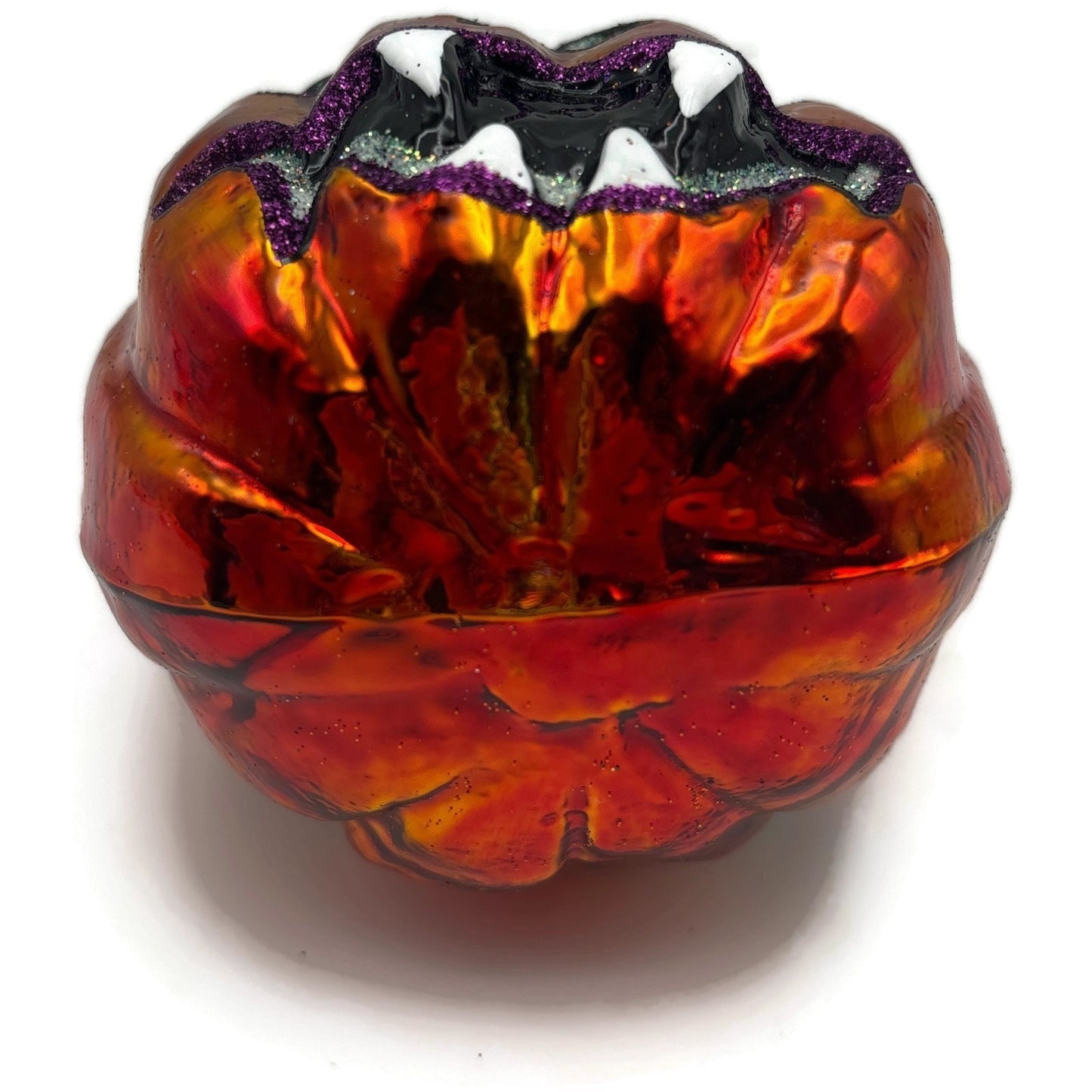 Slavic Treasures Baneful Bill Monster Pumpkin Bat Halloween Ornament 01-448-A