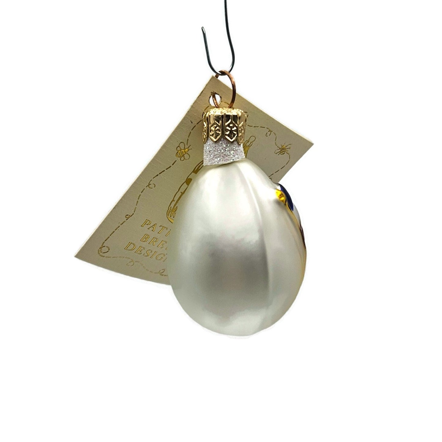 Patricia Breen Joan of Arc Pearl Halo Christmas Ornament Signed Tag 2 of 500