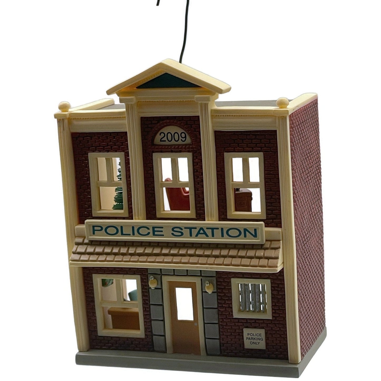 Hallmark Ornament Keepsake Korners Police Station Nostalgic 2009 Christmas Tree