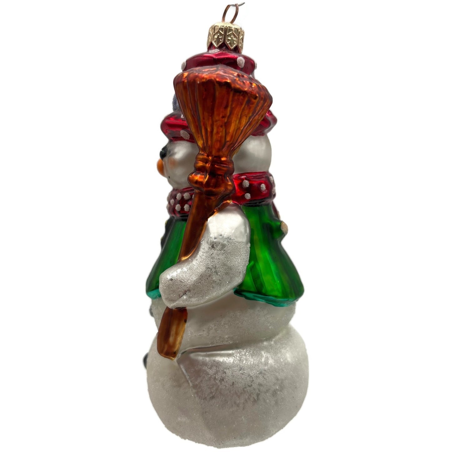 Christopher Radko Dressed to Chill Snowman Christmas Tree Ornament 98-196-0