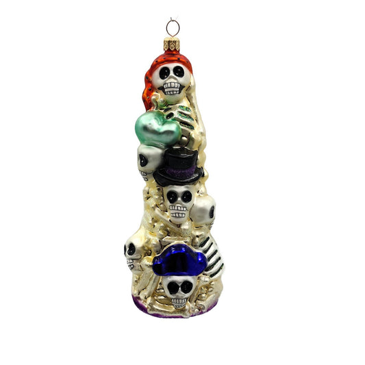 Christopher Radko Skeleton Crew Skull Pirate Halloween Tree Ornament 99-193-0