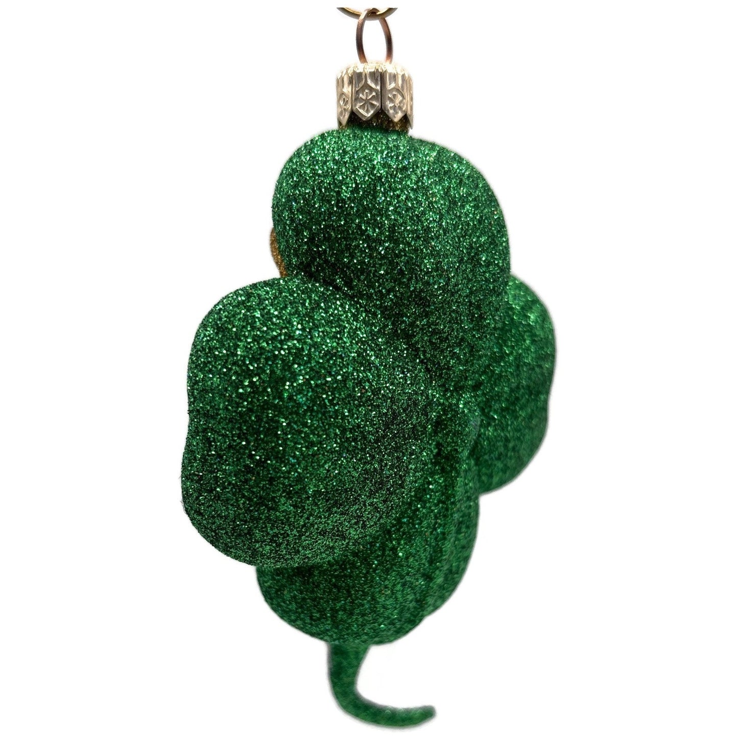 Patricia Breen Eire Santa Green Shamrock St. Patrick's Christmas Tree Ornament