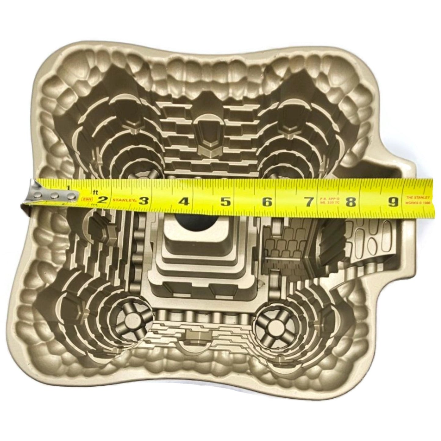 Castle Bundt Cake Pan 10 Cups Non Stick Gold Tone Williams Sonoma Nordic Ware