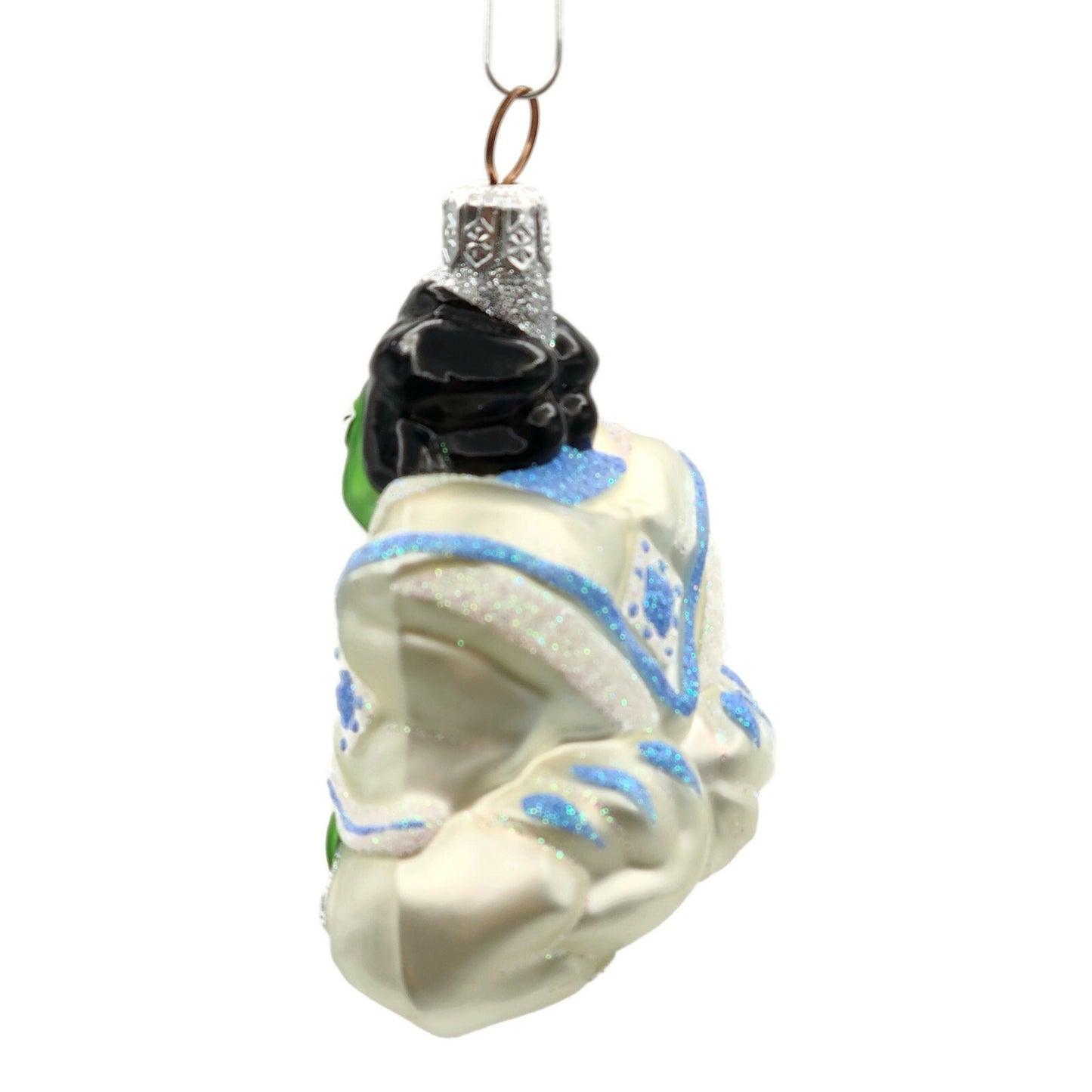 Patricia Breen Samurai Frog Japanese Style Glittered Christmas Tree Ornament