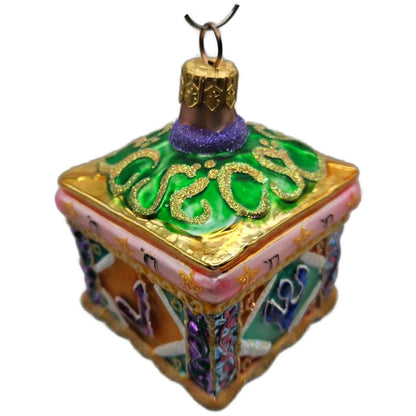 Christopher Radko Dreidel Festival Hanukkah Christmas Tree Ornament 99-091-0