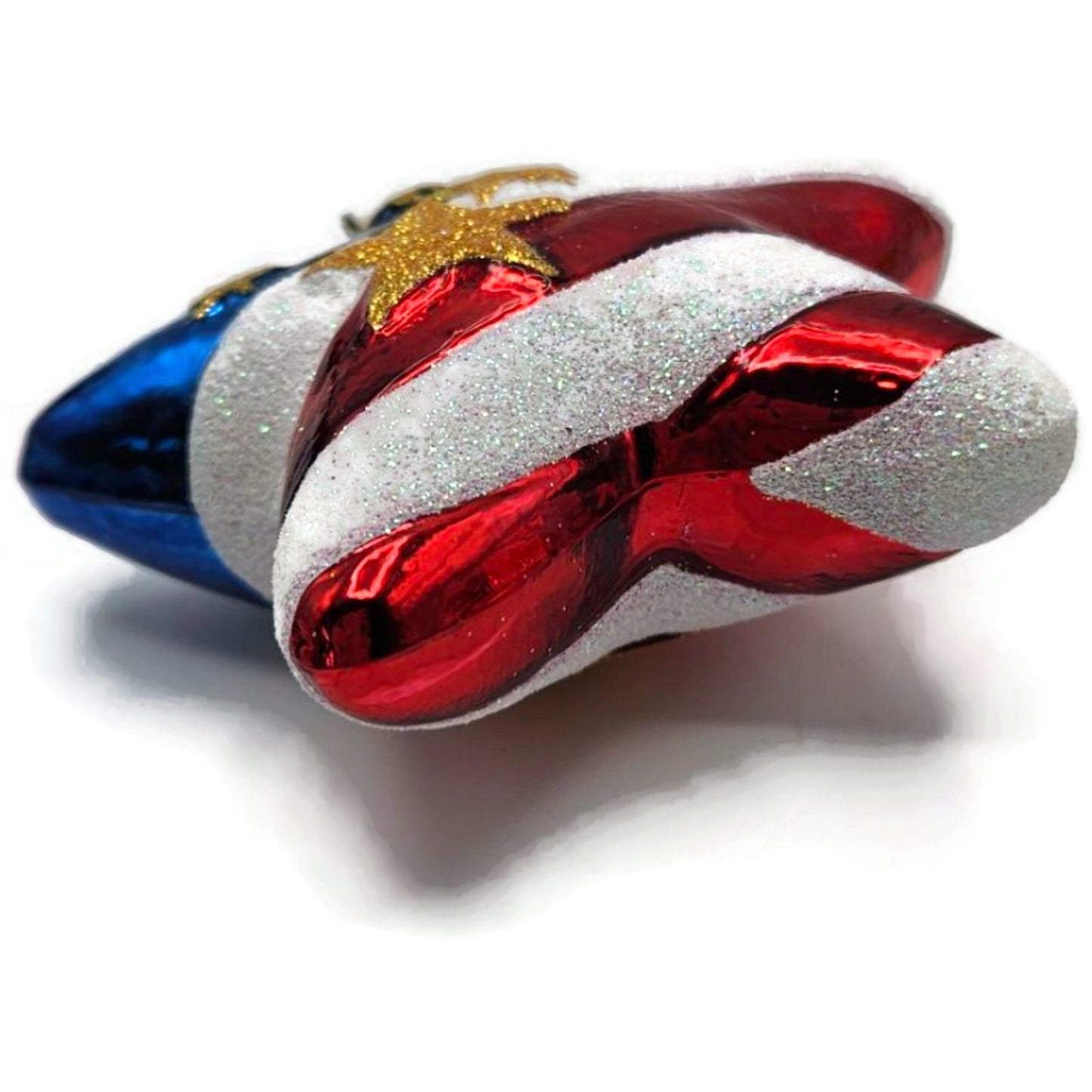 Christopher Radko Freedom Star Patriotic Memorial Christmas Ornament 01-0928-0