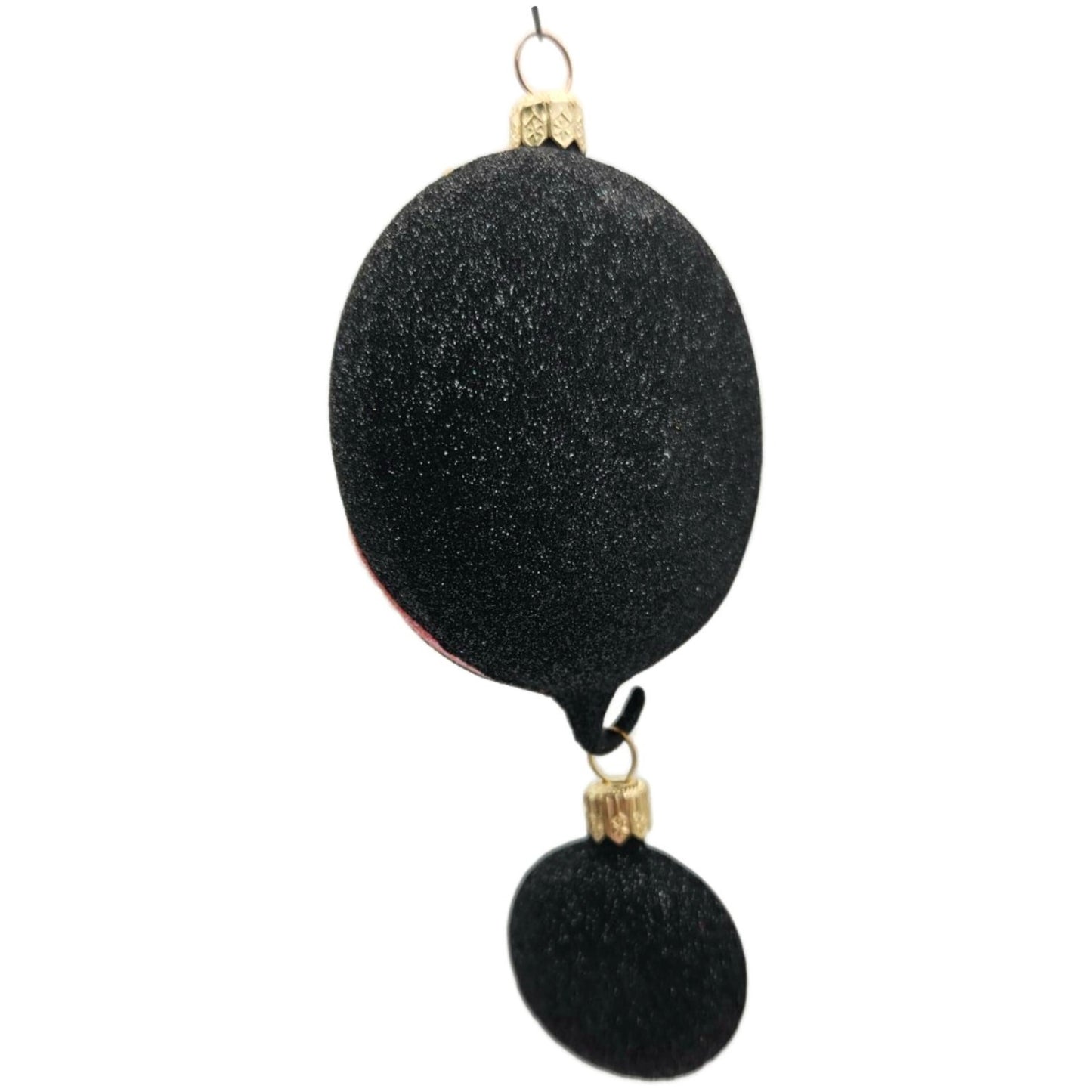 Patricia Breen Pumpkin Duo Medallion Black Stars Halloween Christmas Ornament