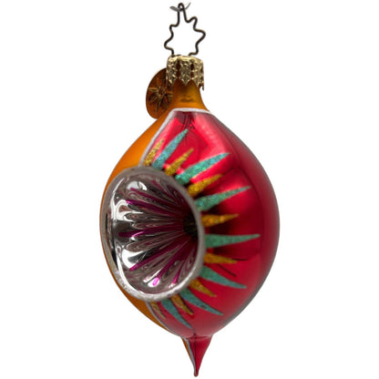 Christopher Radko Fantasia Kensington Glow Reflector Christmas Tree Ornament