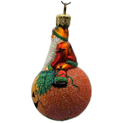 Patricia Breen Halloween Snow Frolic Santa Claus Jack-O-Lantern X-Mas Ornament