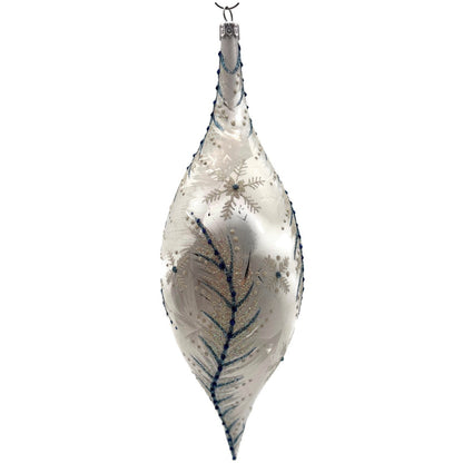 Heartfully Yours Christopher Radko Lismore Drop Glass Christmas Tree Ornament