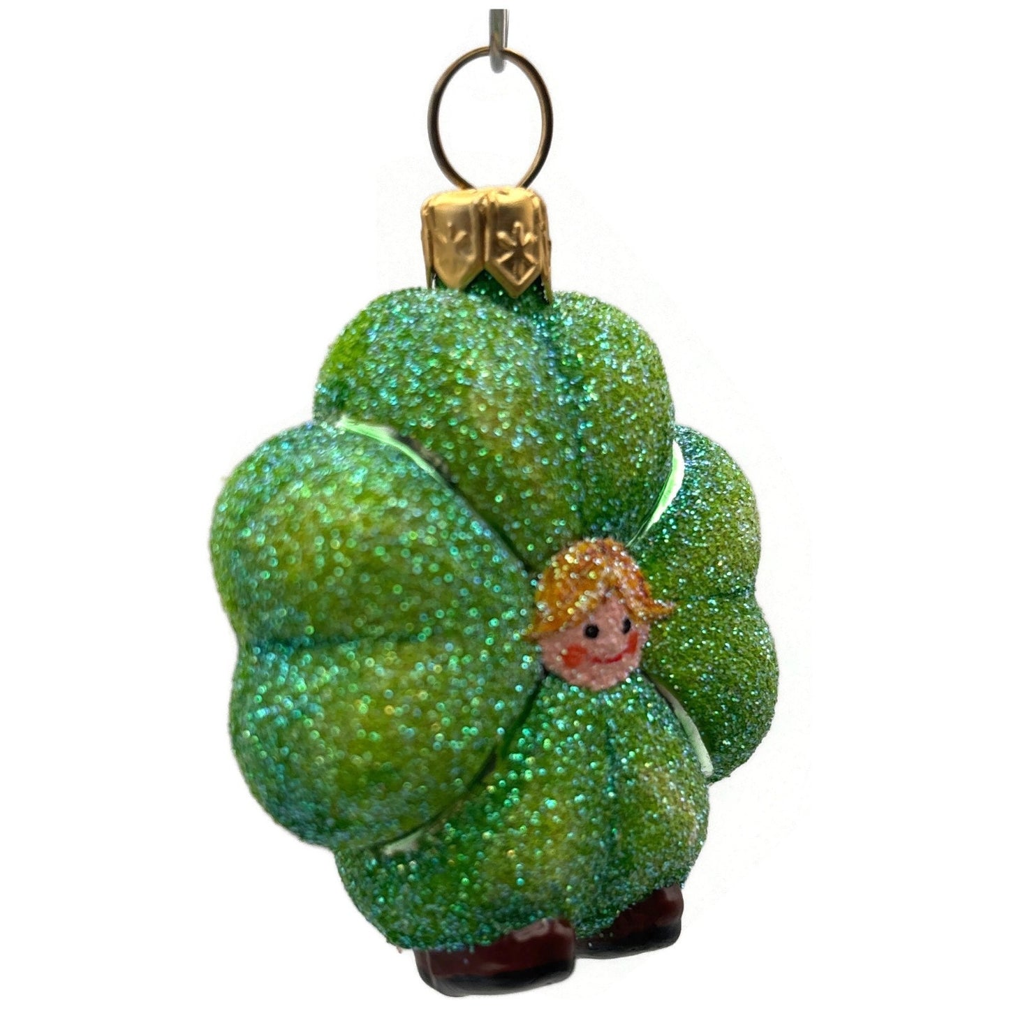 Patricia Breen Clover Masquerade Green St. Patrick Christmas Tree Ornament