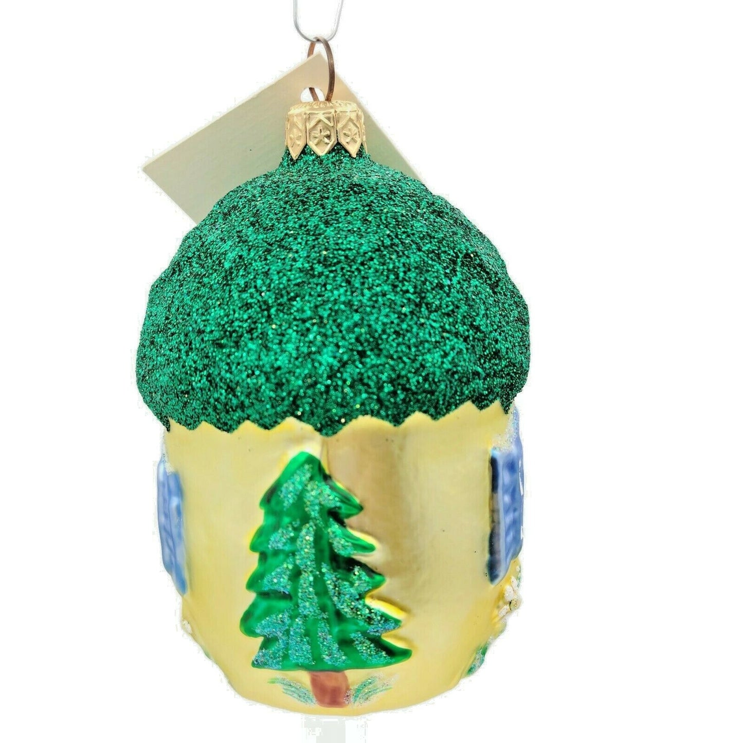 Patricia Breen Summer Acorn House Garland Glittered Christmas Tree Ornament