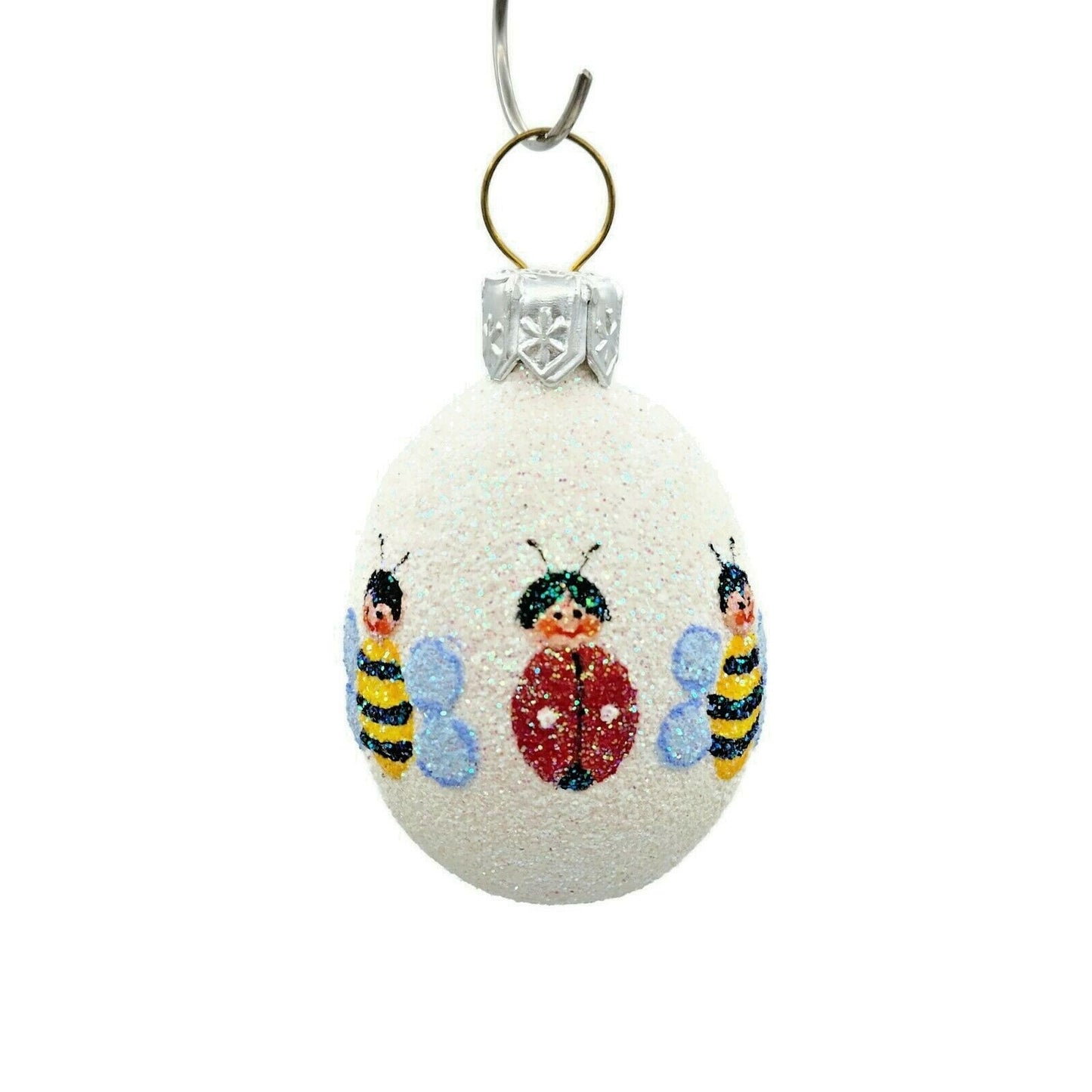 Patricia Breen Miniature Egg Insects Ladybug Bee Easter Spring Holiday Ornament