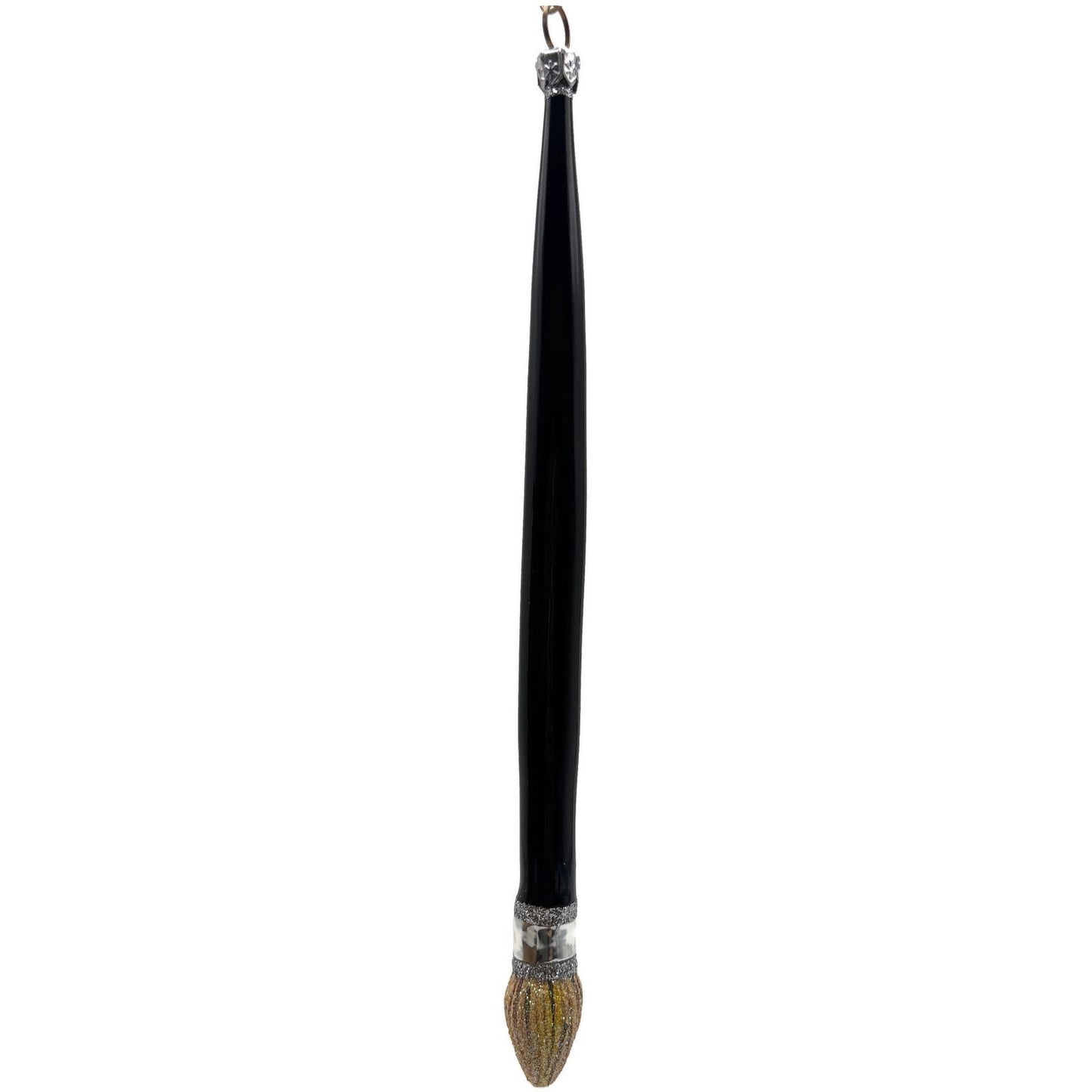 Patricia Breen Let's Paint Black Art Brush Christmas Tree Ornament Neiman Marcus