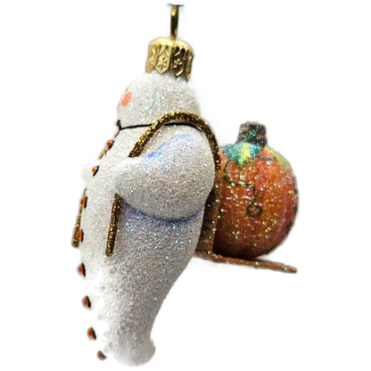 Patricia Breen Halloween Delivery White Orange Pumpkin Christmas Ornament 2825