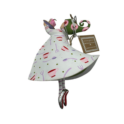 MacKenzie Childs Patience Brewster Sweets Paradise Angel Christmas Ornament